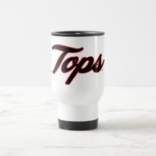 Bold Tops Script Logo Travel Mug