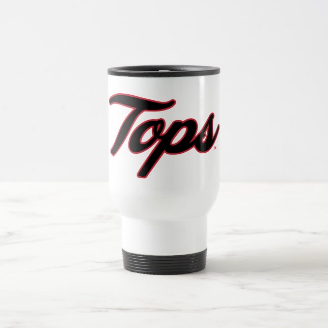 Bold Tops Script Logo Travel Mug (Center)
