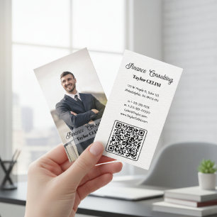 Bold Trendy Branding for Consultants & Photographe Business Card