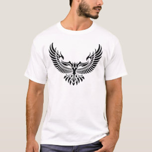 Bold Tribal Eagle Design – Symbol of Power T-Shirt