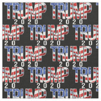 Bold Trump 2020 Pattern Fabric