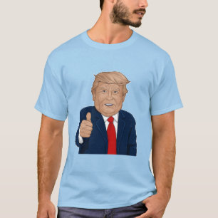 Bold Trump Thumbs-Up T-Shirt