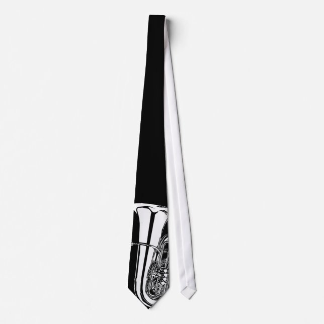 Bold Tuba Tie in Any Color (Front)