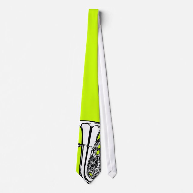 Bold Tuba Tie in Any Color (Front)