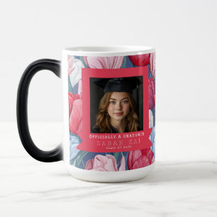 Bold Tulip Pattern Certified Doctor Color Morph Mug