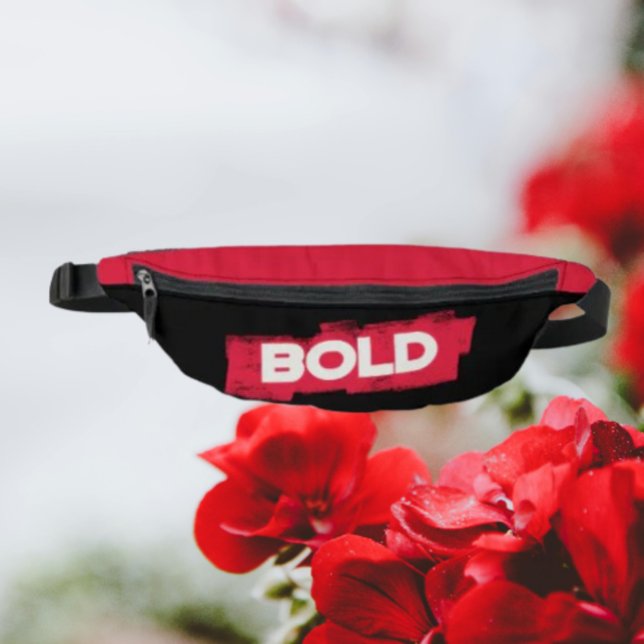 BOLD Typography Fanny Pack (Creator Uploaded)