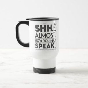Bold Typography Focus & Concentration Coffee Mug