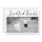Bold typography Thank You wedding photo