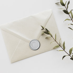 Bold typography wedding Save the Date and hearts Wax Seal Stamp