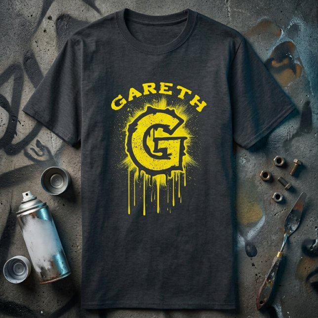 Bold & Urban - Graffiti G Monogram Initial T-Shirt (Creator Uploaded)