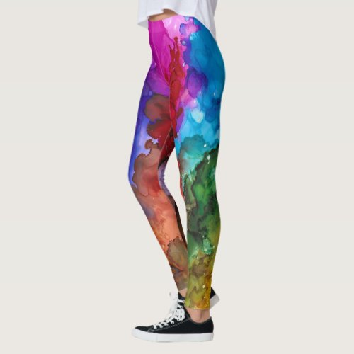 Bold Vivid Colorful Leggings