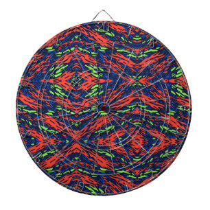 Bold & Vivid Maximalist Fashion Dart Board
