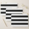 Bold White Stripe over Custom Color Faux Glitter