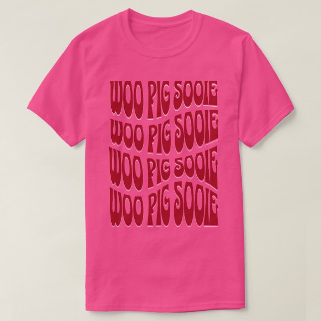 Bold Woo Pig Sooie T-Shirt (Design Front)