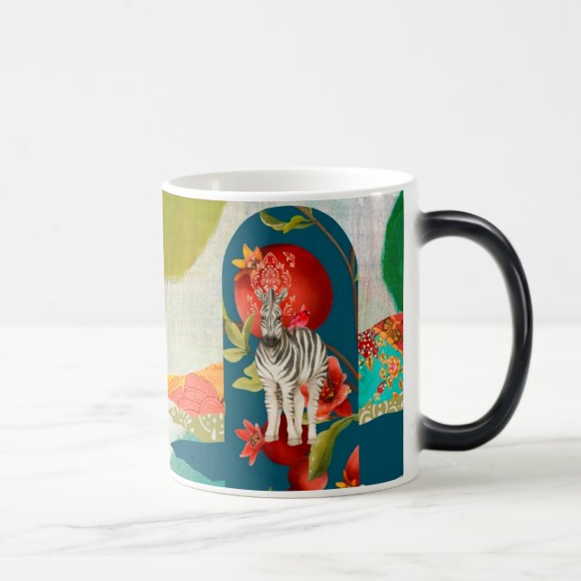 Bold Zebra Ceramic Mug (Right)