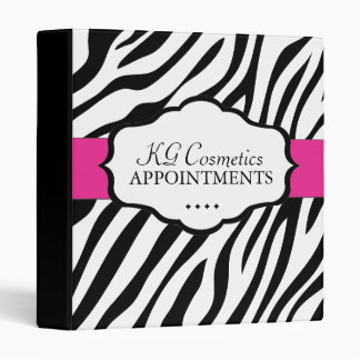 Bold Zebra Portfolio Binder