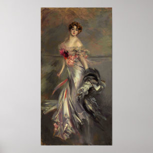 Boldini - Portrait Of Marthe Regnier Poster