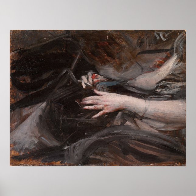 Boldini - Woman's Hands Poster (Front)