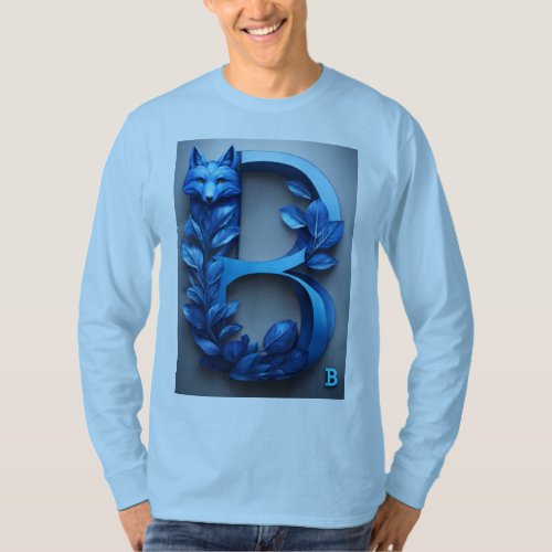 BOLDLY B The Letter B Logo Tee T_Shirt