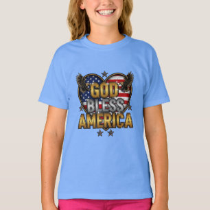 Boldly Blessed American Spirit T-shirt design