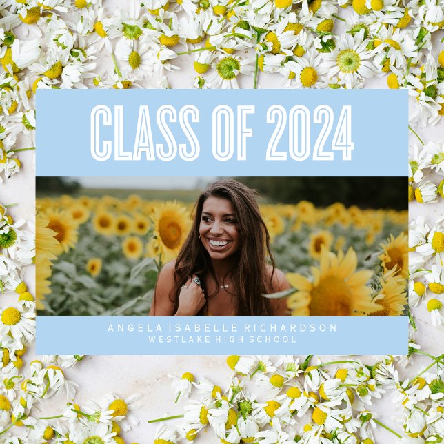 BOLDLY CHIC CLASS OF 2024 GRADUATION INVITATION (Creator Uploaded)