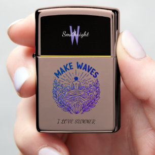 Boldly Make Waves Zippo Lighter