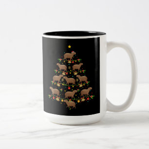 Boldog Karacsonyt Hungarian Merry Christmas Gift Two-Tone Coffee Mug