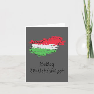 Boldog születésnapot, Hungarian birthday Card