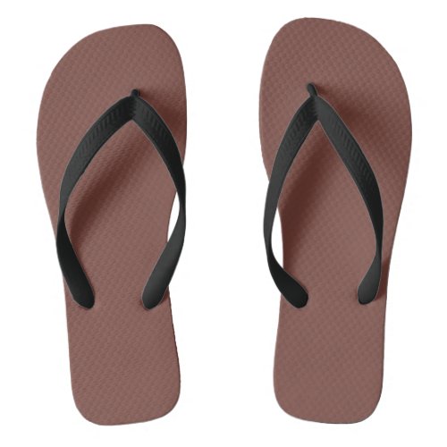 Bole solid color flip flops