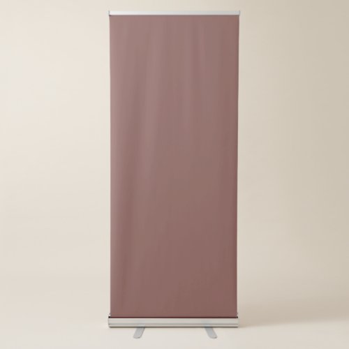 Bole Solid Color Retractable Banner