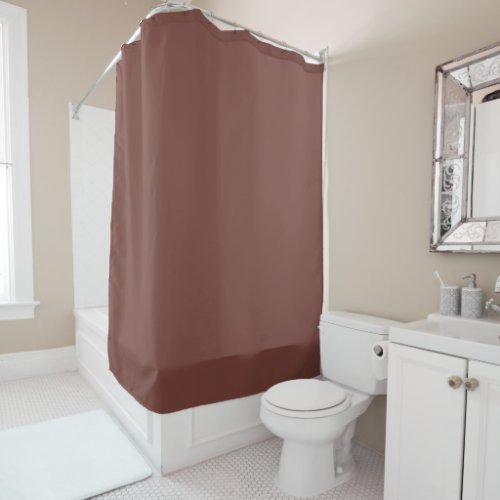Bole Solid Color Shower Curtain