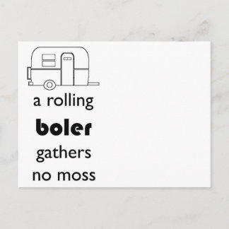Boler postcard