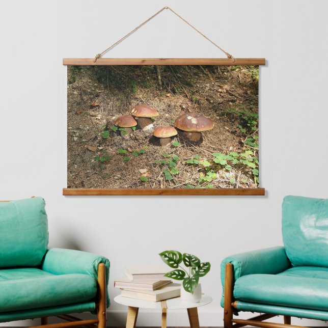 boletus hanging tapestry (Living Room)