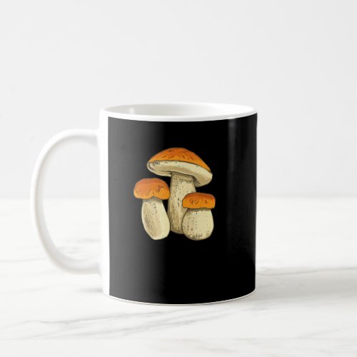 Boletus Mushrooms Collecting Mushroom Pickers  Coffee Mug