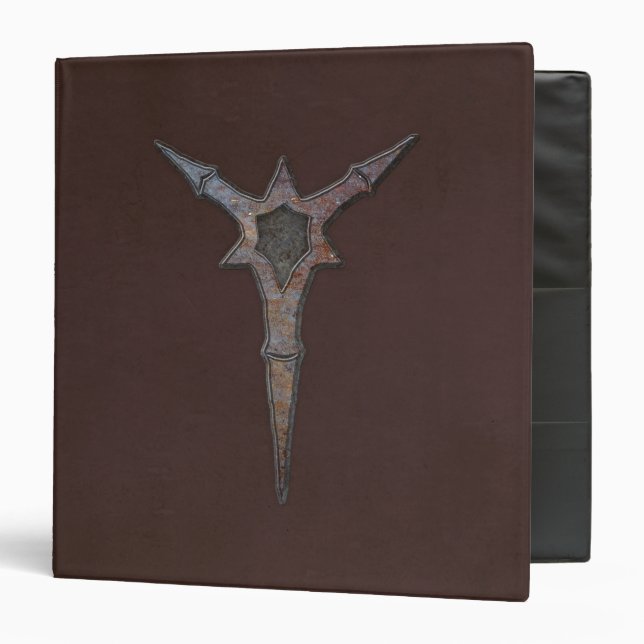 Bolg Icon 3 Ring Binder (Front/Inside)