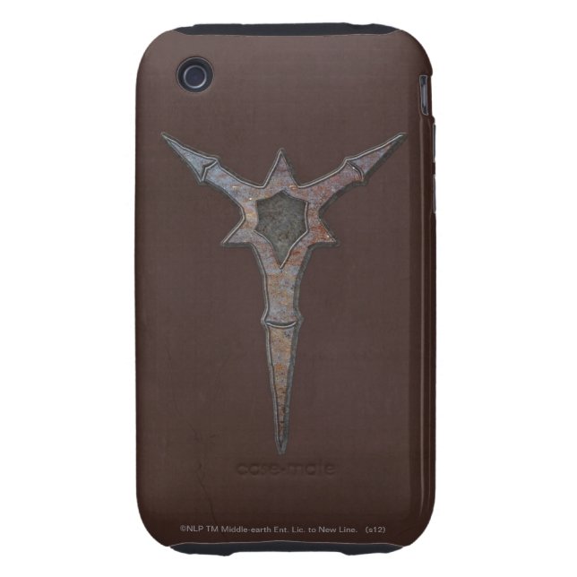 Bolg Icon Tough iPhone 3 Case (Back)