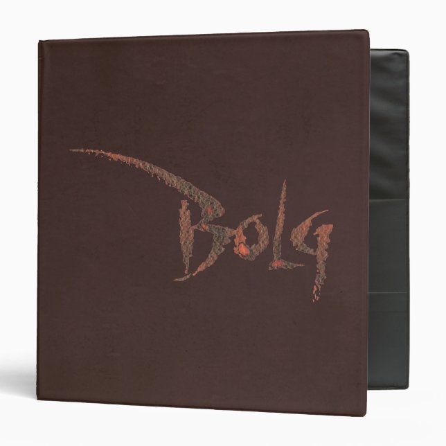Bolg Name Binder (Front/Inside)