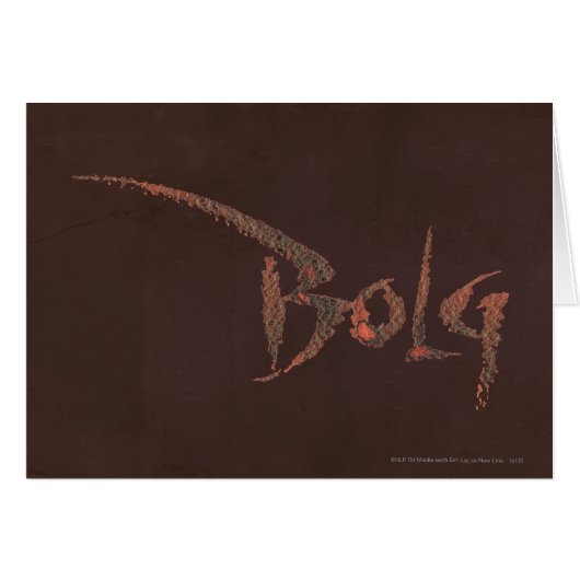 Bolg Name Cards (Front Horizontal)