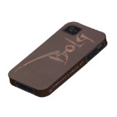 Bolg Name Case-Mate iPhone Case (Bottom)
