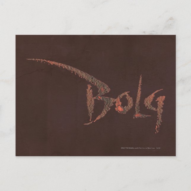 Bolg Name Postcard (Front)