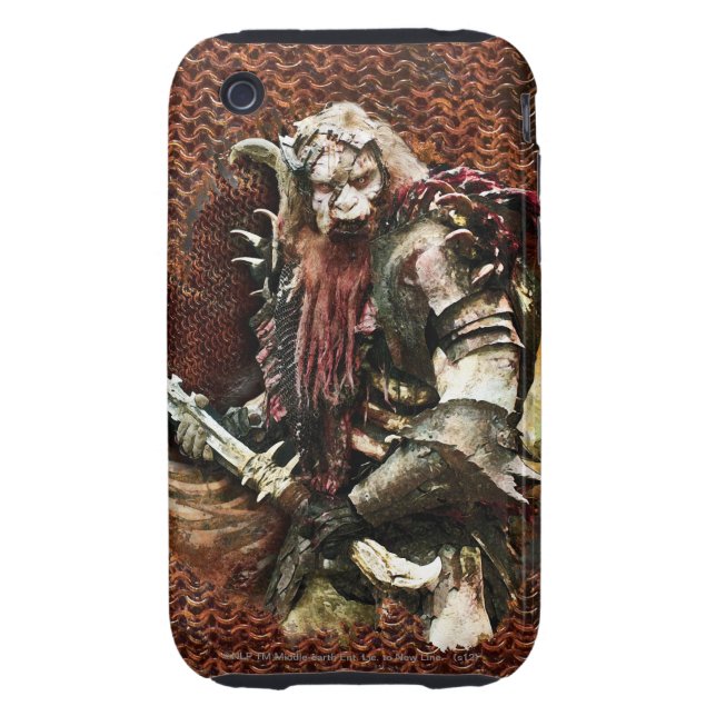 Bolg Tough iPhone 3 Cover (Back)