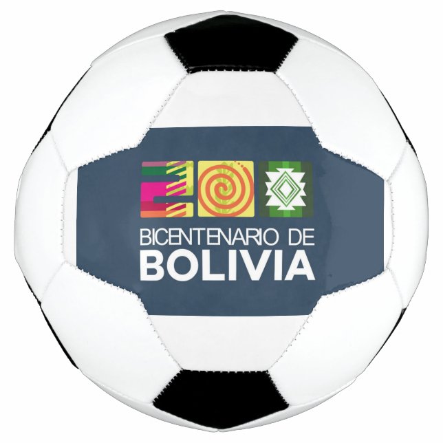 Bolivia 200 años libres soccer ball (Front)