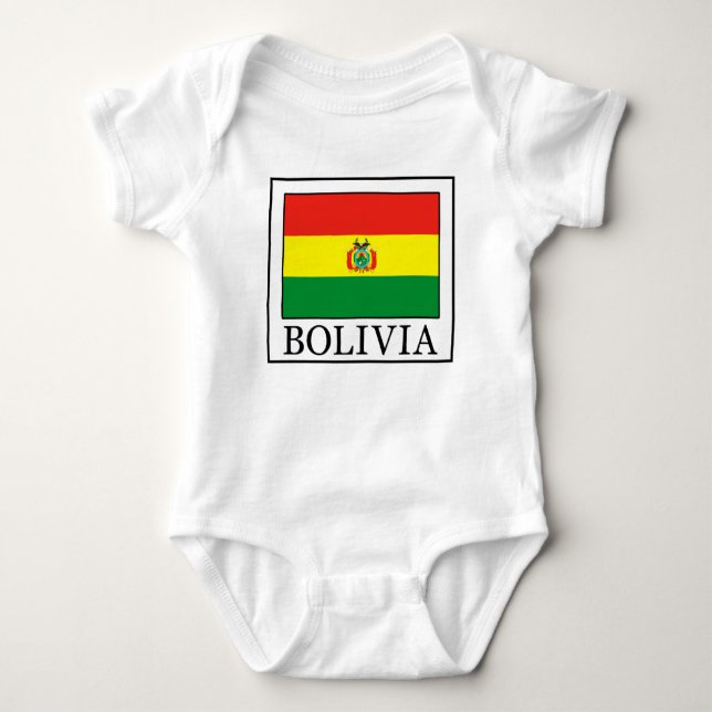 Bolivia Baby Bodysuit (Front)