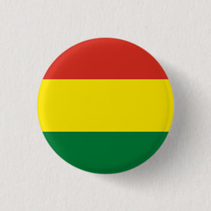 Bolivia (Bolivian) Flag Button