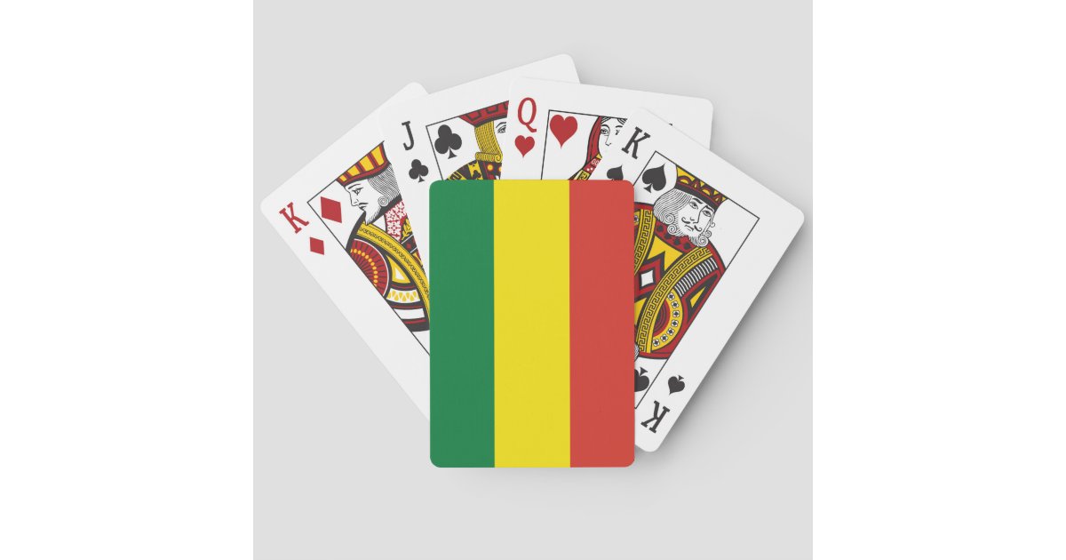 Bolivia (Bolivian) Flag Playing Cards