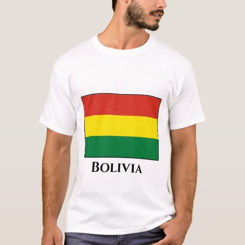 Bolivia Bolivian Flag T_Shirt