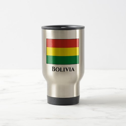 Bolivia Bolivian Flag Travel Mug