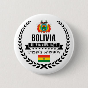 Bolivia Button