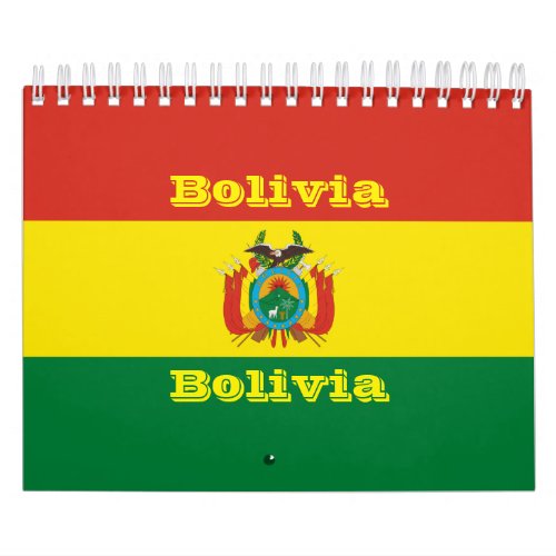 Bolivia Calendar