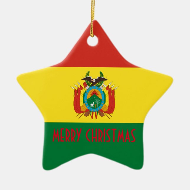 BOLIVIA CERAMIC ORNAMENT (Front)